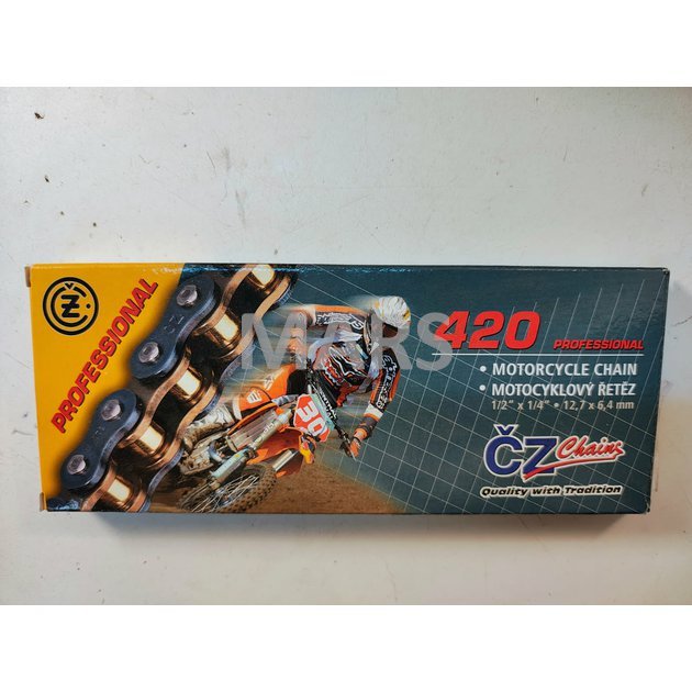 Valčeková reťaz 420 MX, 130 čl. – ČZ